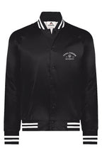 Load image into Gallery viewer, TK University Satin Baseball Varsity Jacket

