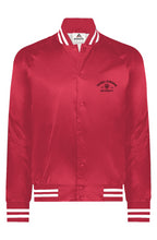 Load image into Gallery viewer, TK University Satin Baseball Varsity Jacket
